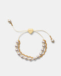 Heart Beat Bracelet - Buttermilk