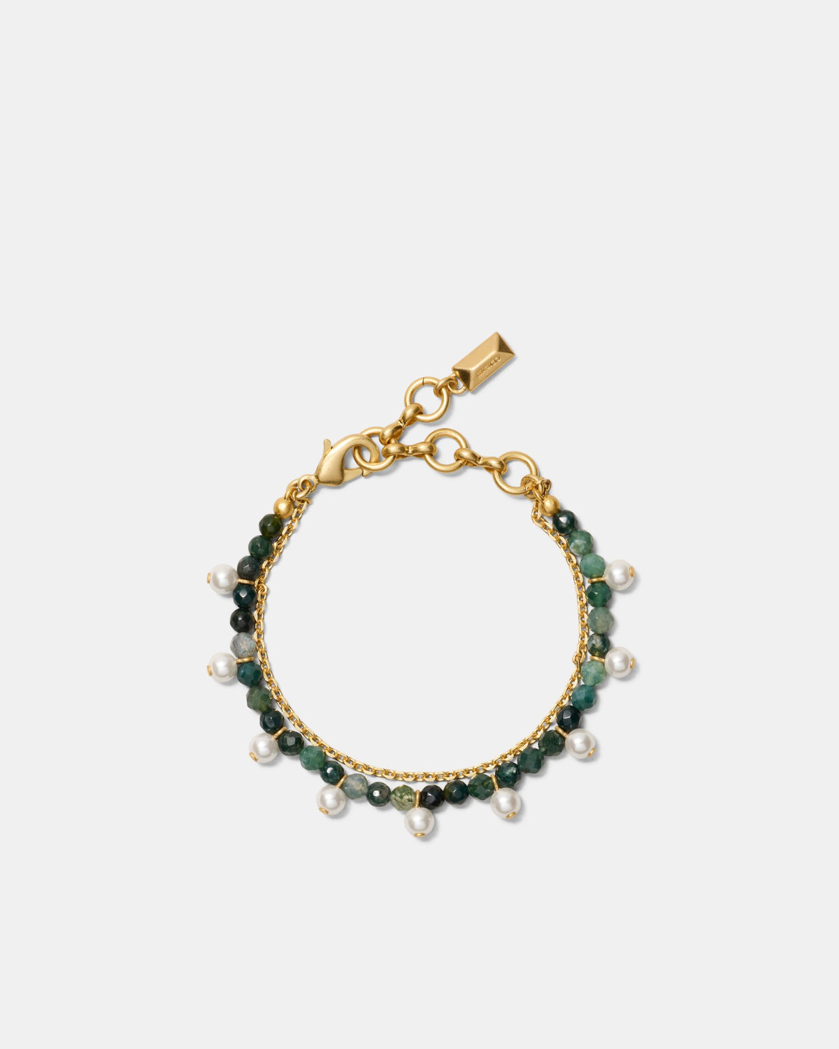 Divine Duo Bracelet - Grass Green