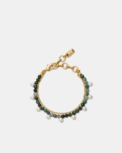 Divine Duo Bracelet - Grass Green