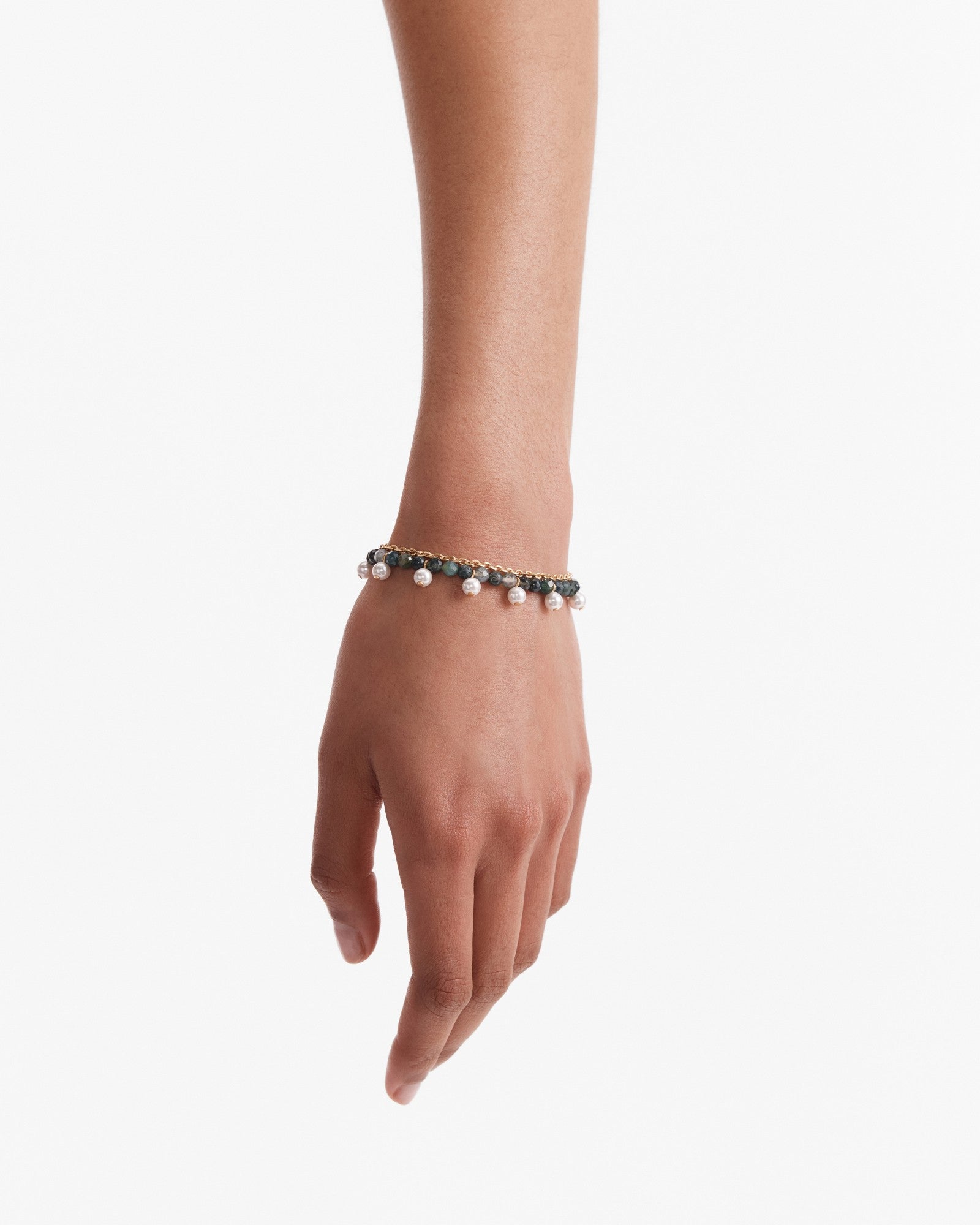 Divine Duo Bracelet - Grass Green