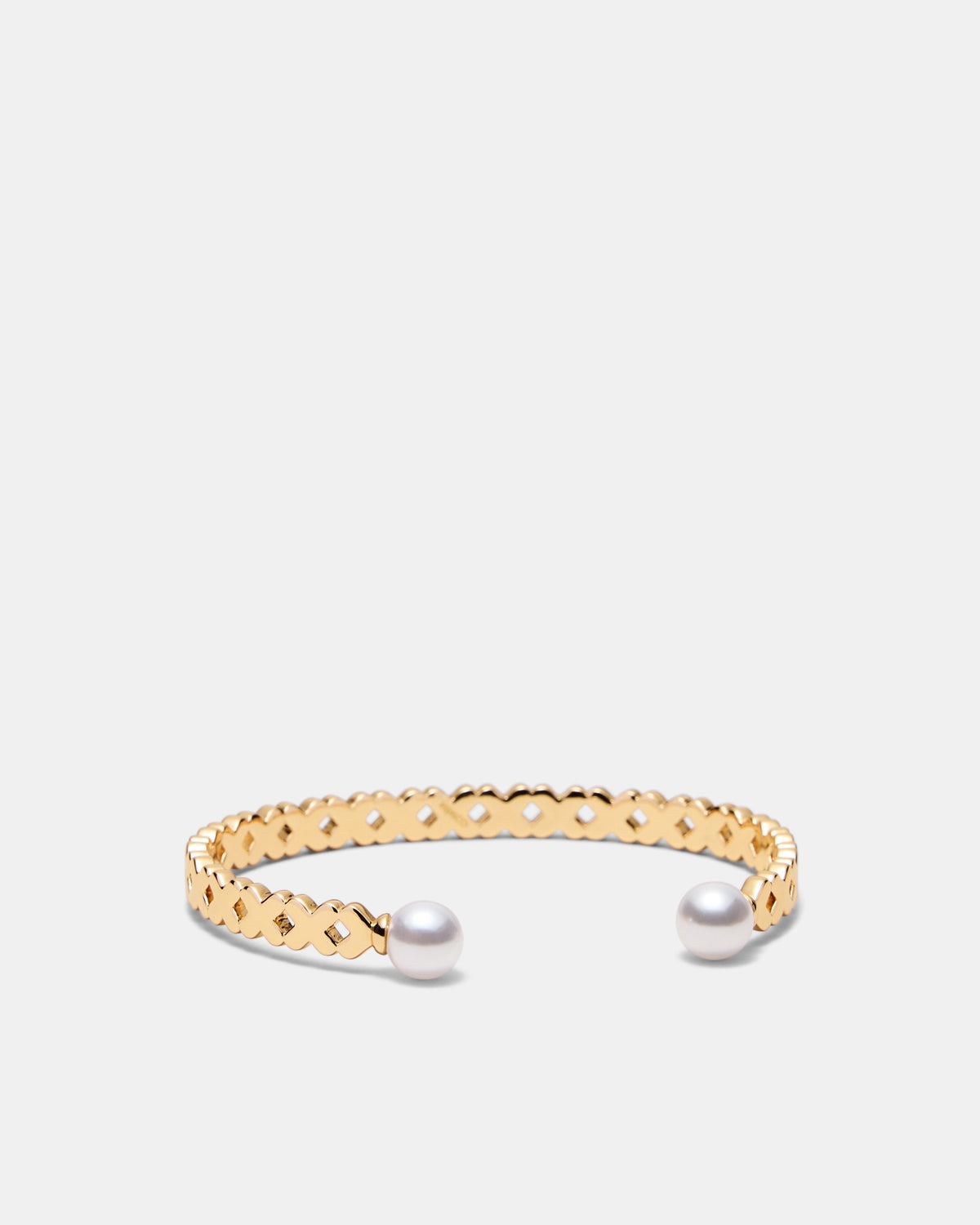 Essense Pearl Cuff Bracelet - Gold