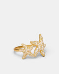 Starfish Cuff Bracelet - Gold