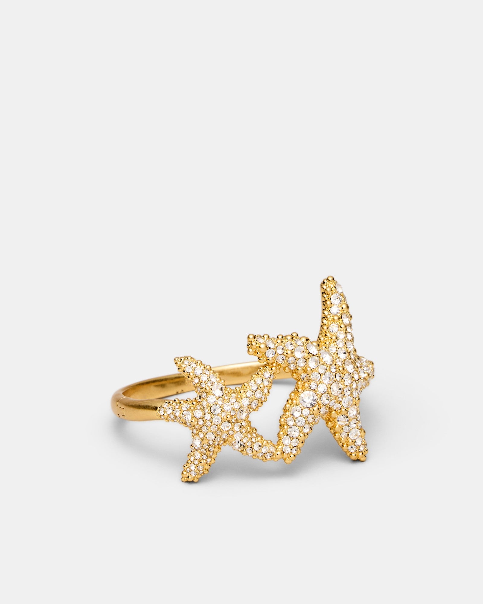Starfish Cuff Bracelet - Gold