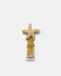 Starfish Brooch - Gold