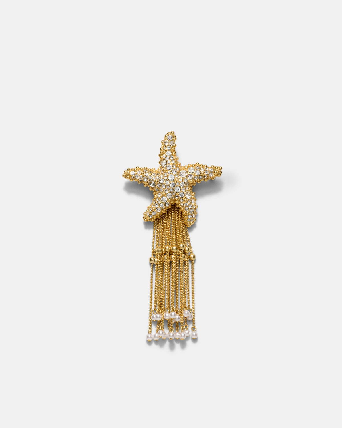 Starfish Brooch - Gold