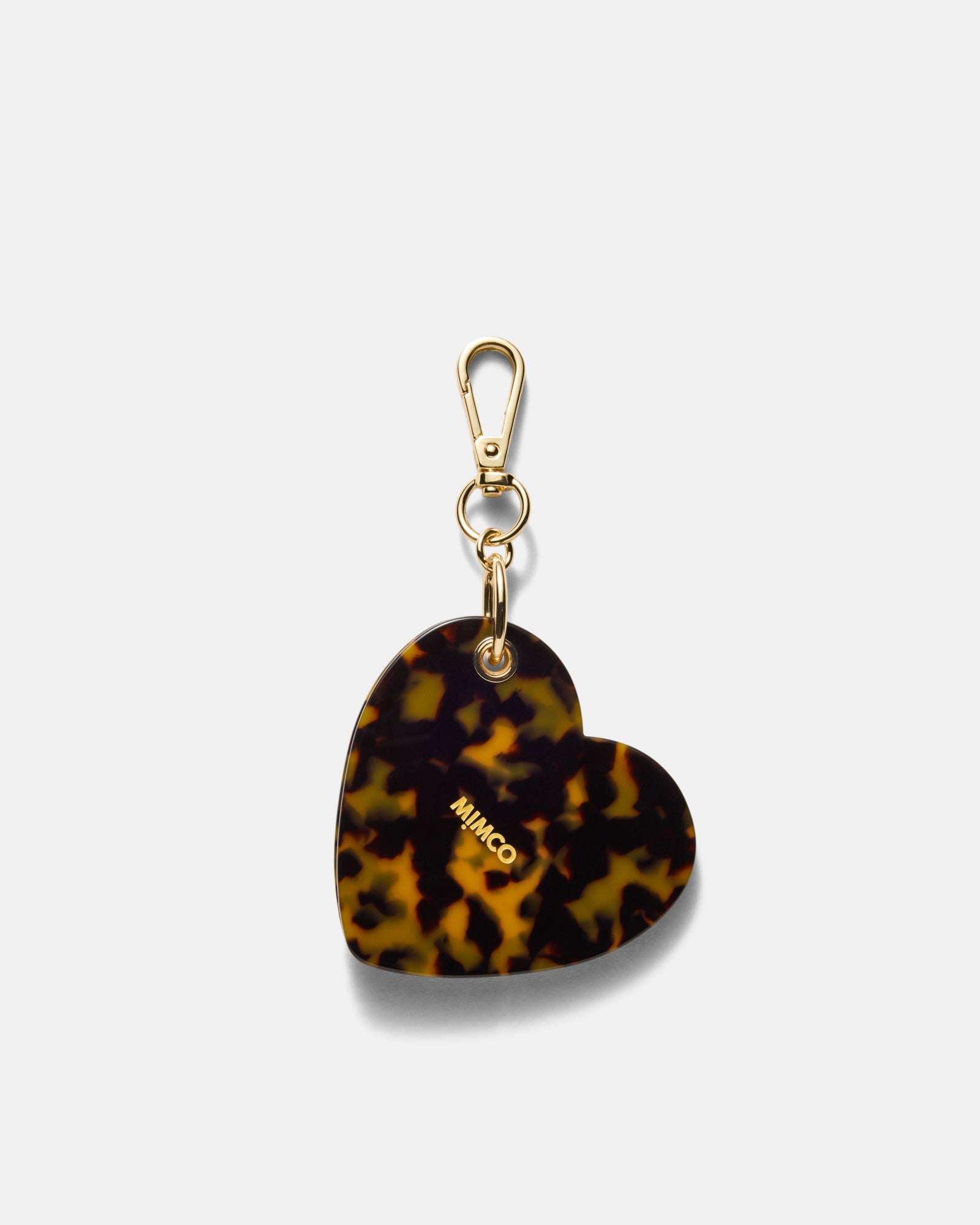 Lovely Hair Comb Keyring - Tort