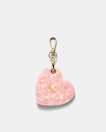 Lovely Hair Comb Keyring - Petal