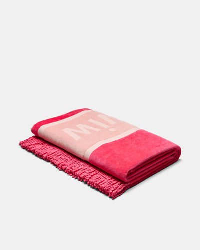 Pocket Beach Towel - Flamingo