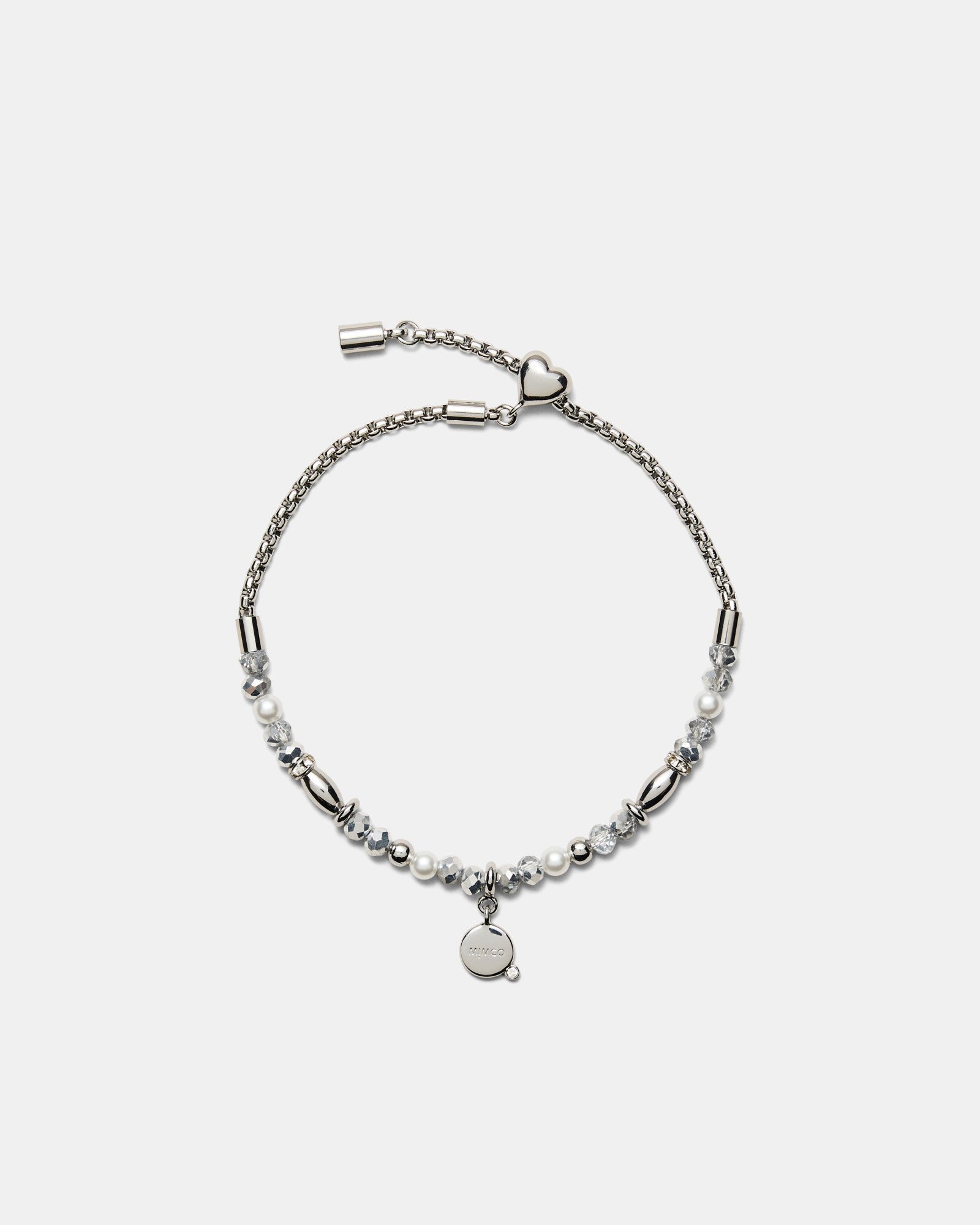 Impression Bracelet And Earrings Gift Box - Silver