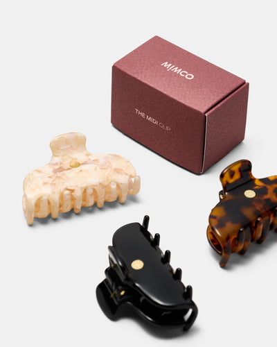 Mimco Middy Hair Claw Clip - Pearl