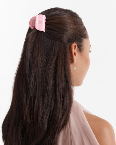 Mimco Mini Hair Claw Clip - Petal