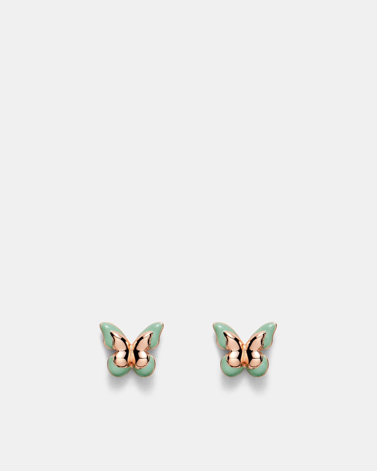 Butterfly Enamel Earrings - Willow