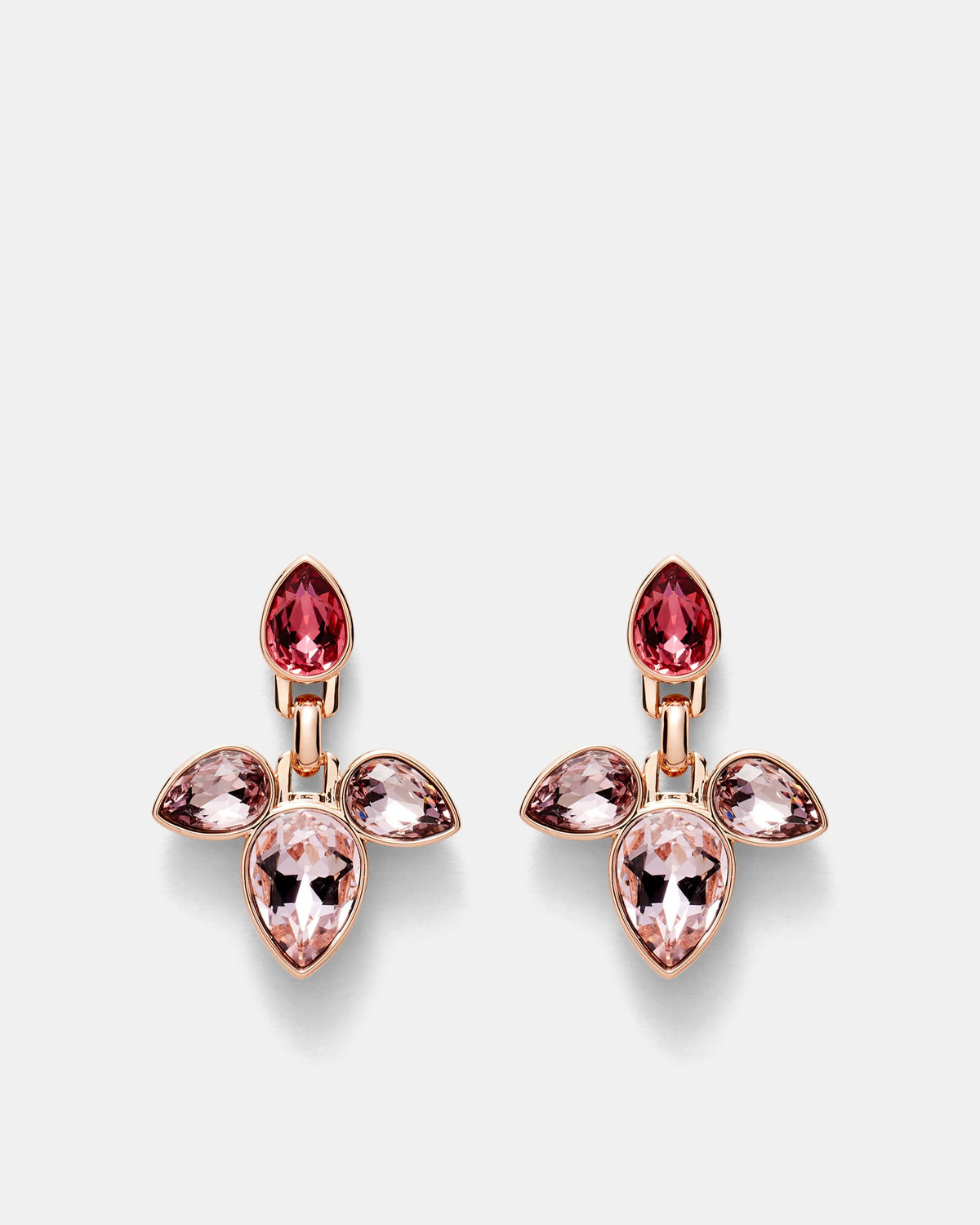 Bumper Pear Earrings - Petal