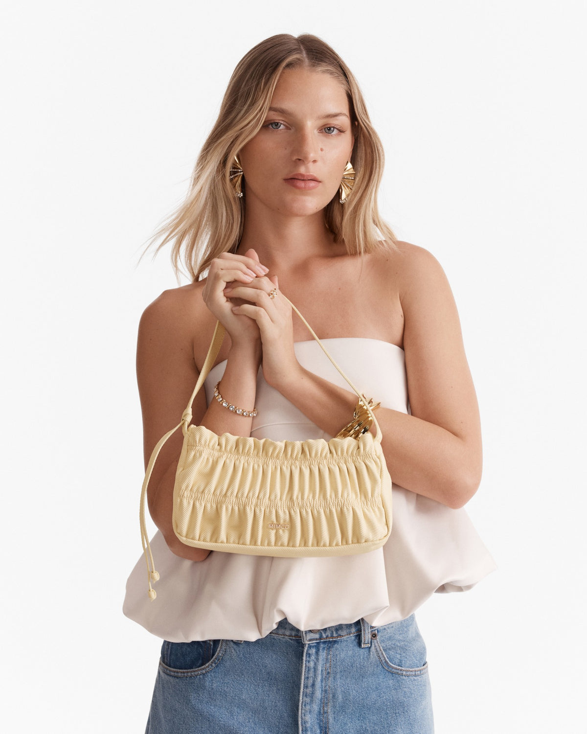 Whimsy Shoulder Bag - Buttermilk