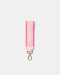 Stripe Webbing Wrist Strap - Pink Multi