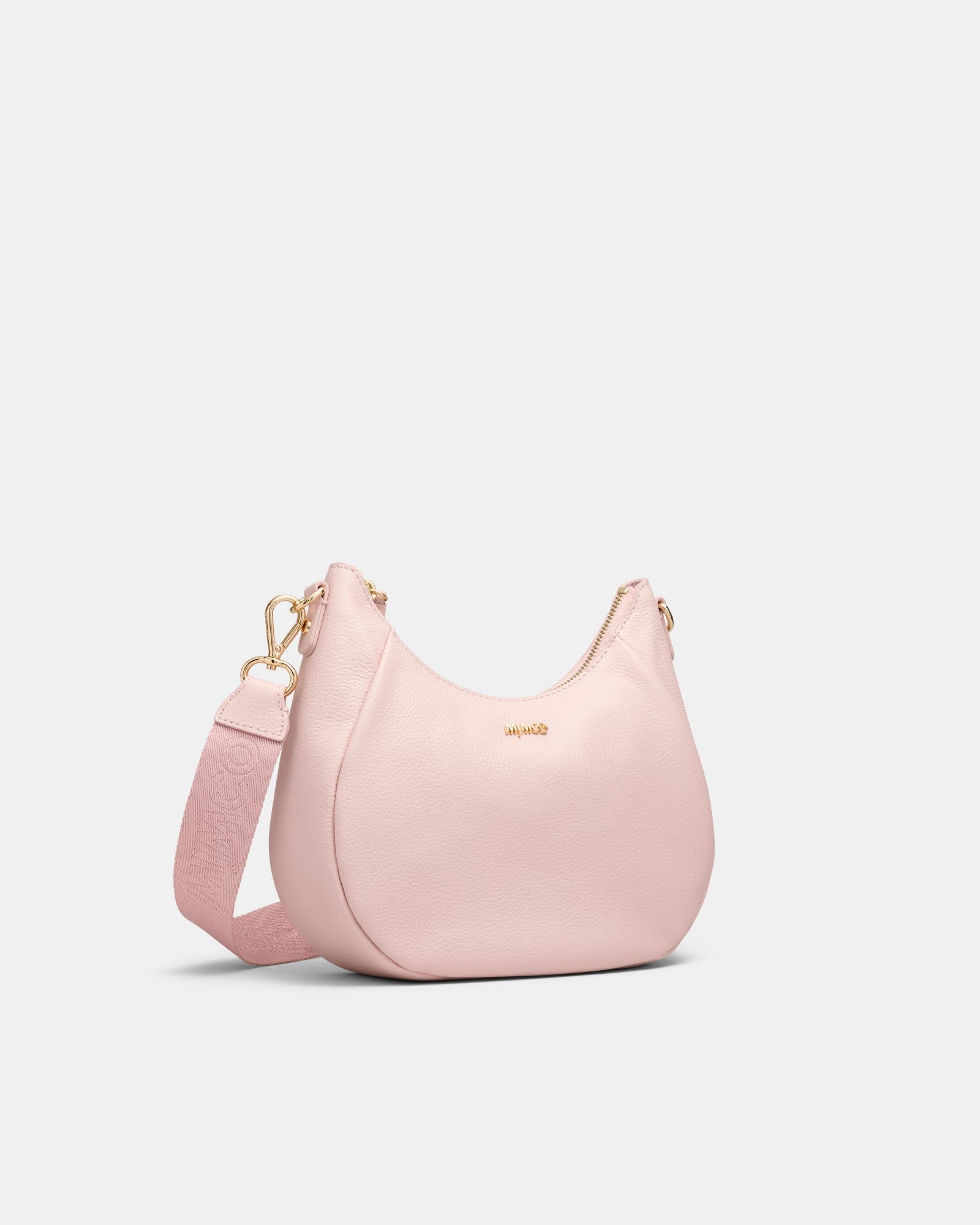 Lily Crescent Crossbody Bag - Petal