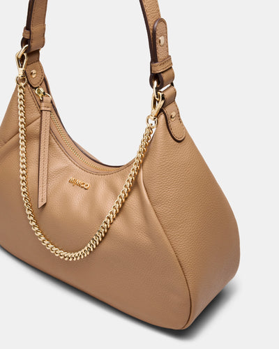 Lily Shoulder Day Bag - Caramel