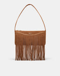 Rebel Fringe Shoulder Bag - Pecan