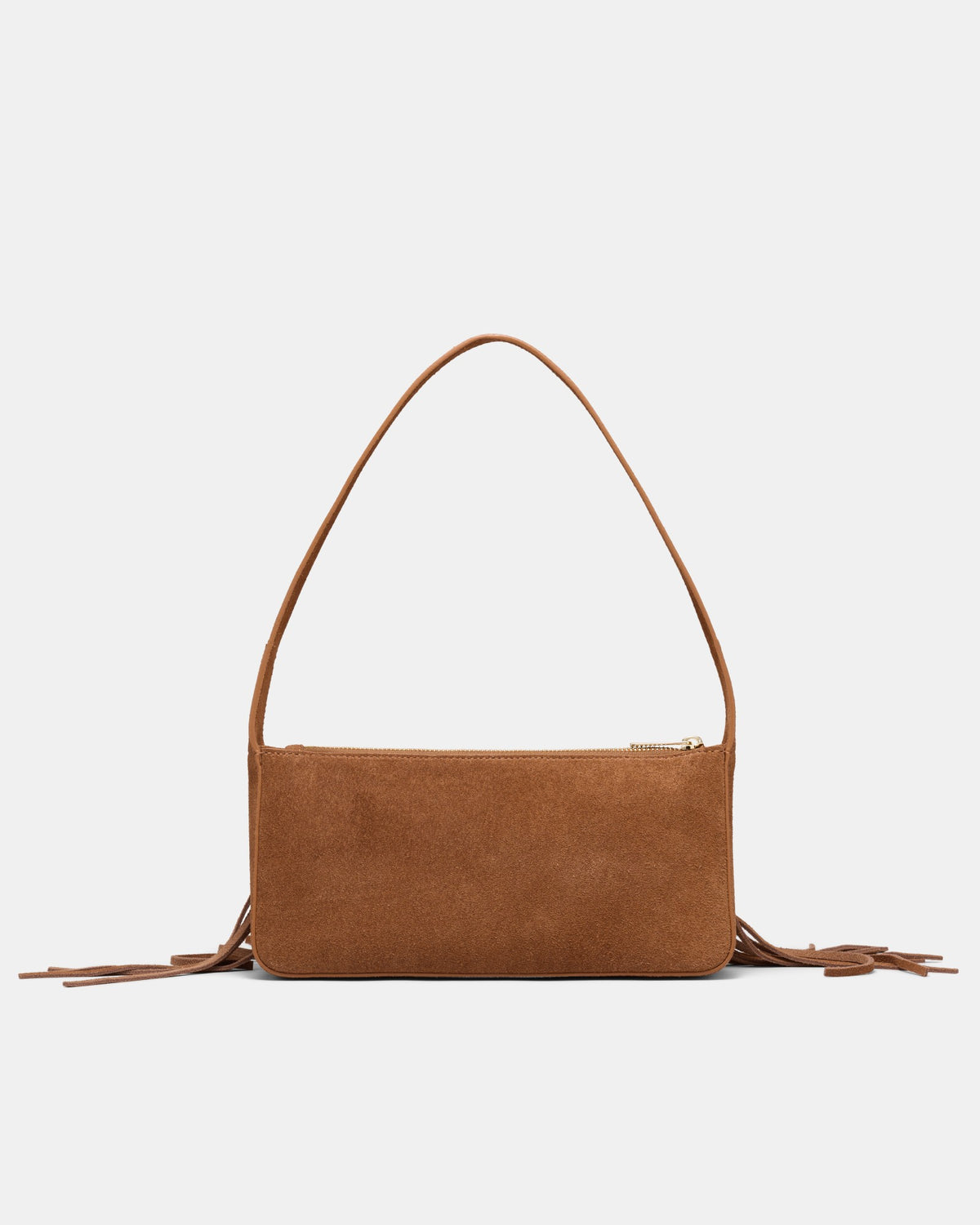 Rebel Fringe Shoulder Bag - Pecan