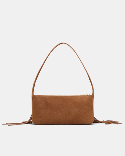 Rebel Fringe Shoulder Bag - Pecan