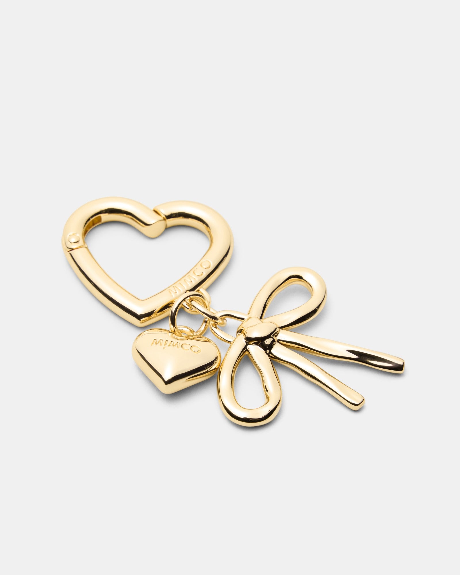 Bow Keyring - Light Gold