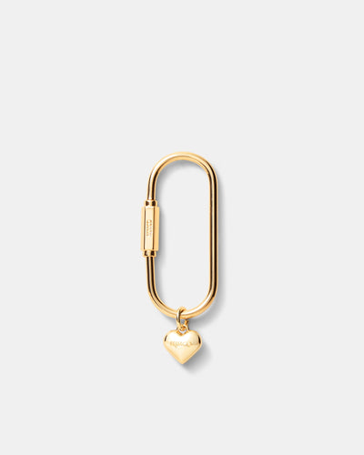 Mimco Carabiner Keyring - Light Gold