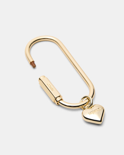 Mimco Carabiner Keyring - Light Gold