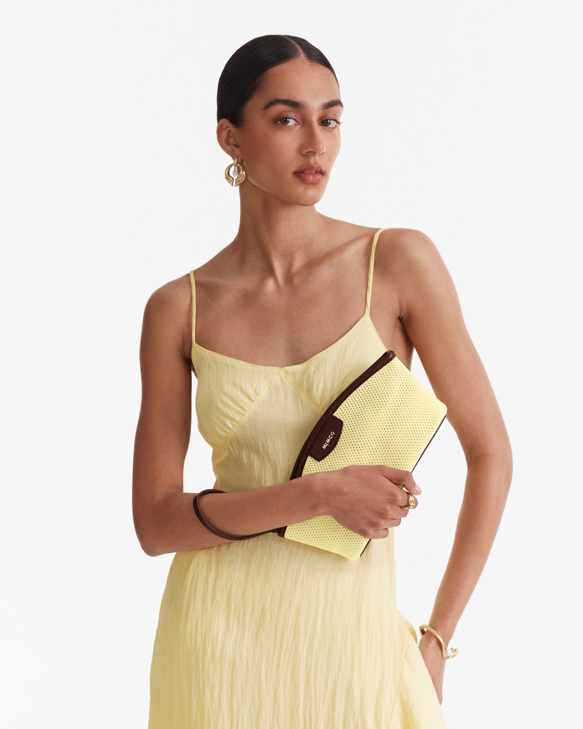 Hera Knit Pouch - Buttermilk