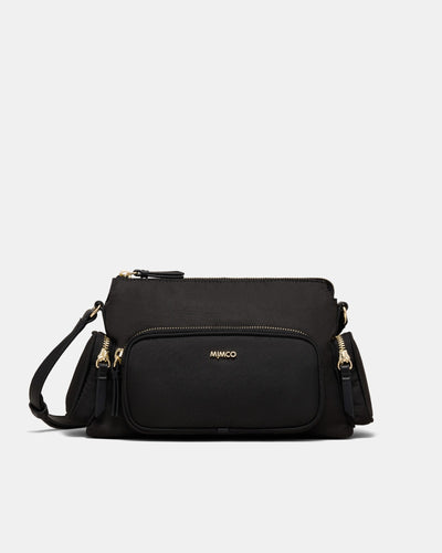 Horizon Pocket Crossbody Bag - Black