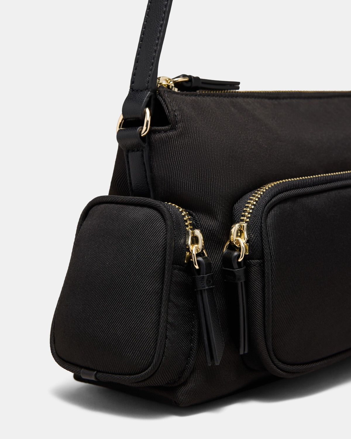 Horizon Pocket Crossbody Bag - Black
