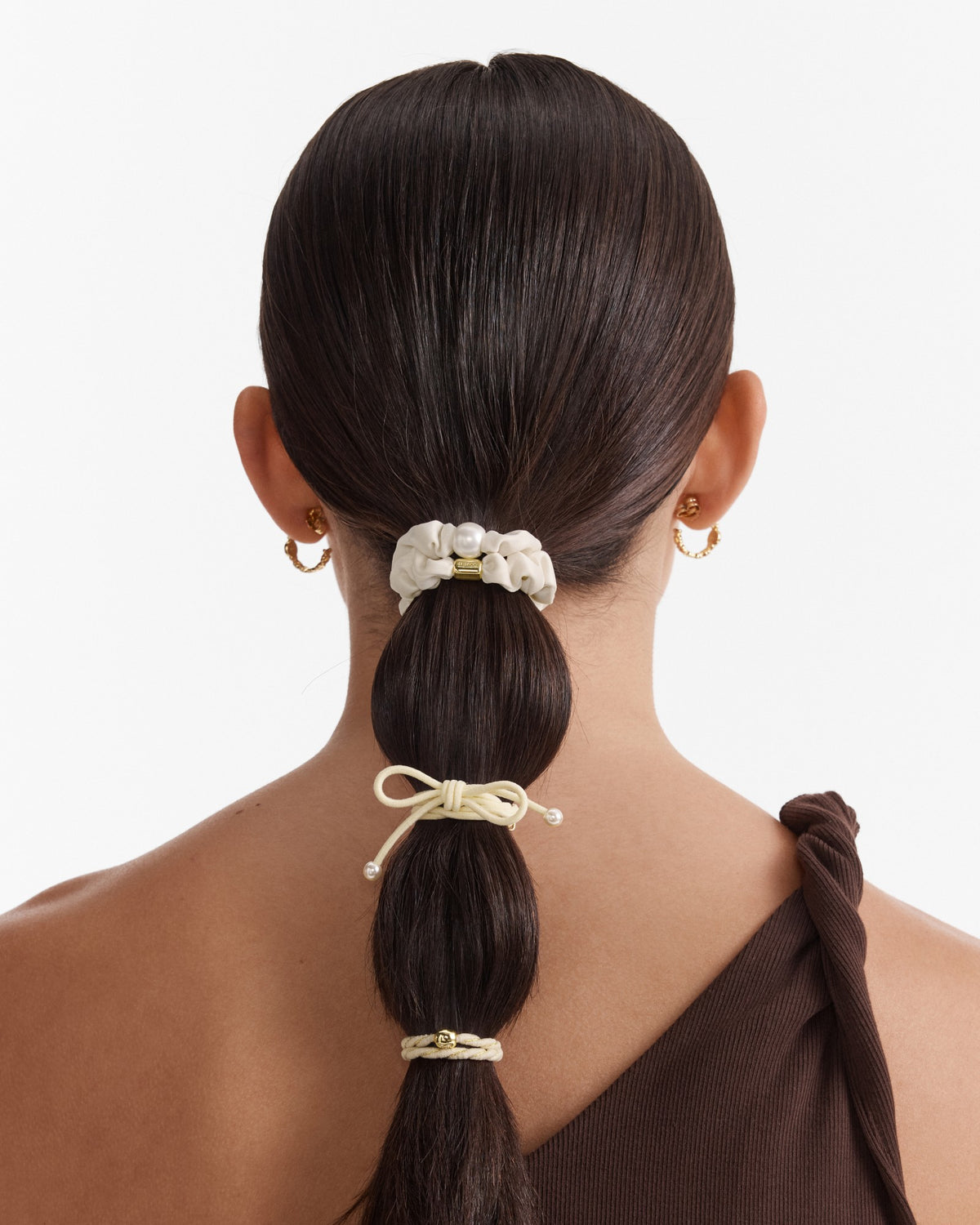 Lovely Hair Tie Set - Buttermilk