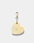 Lovely Hair Comb Keyring - Buttermilk