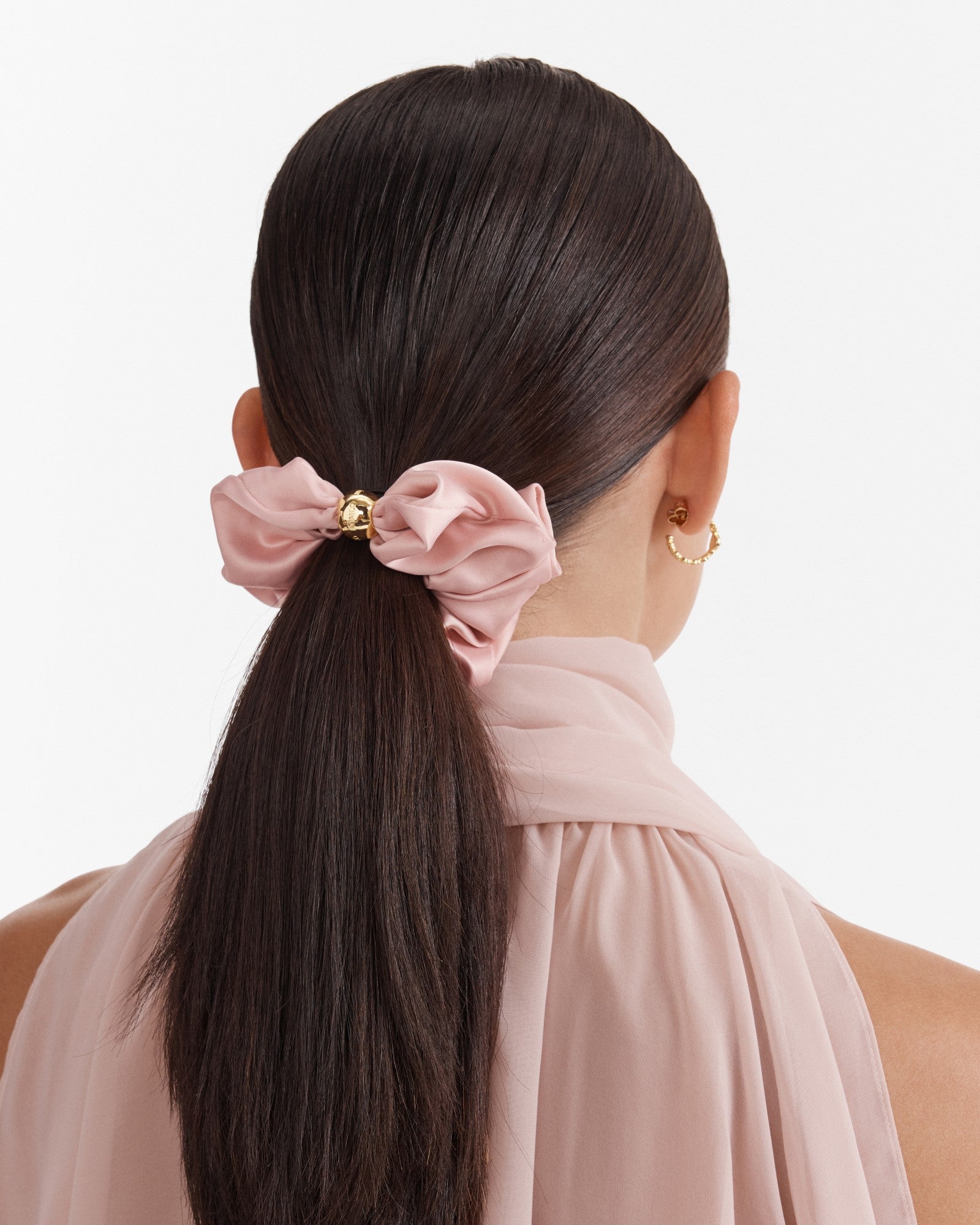 Ball Scrunchie - Petal