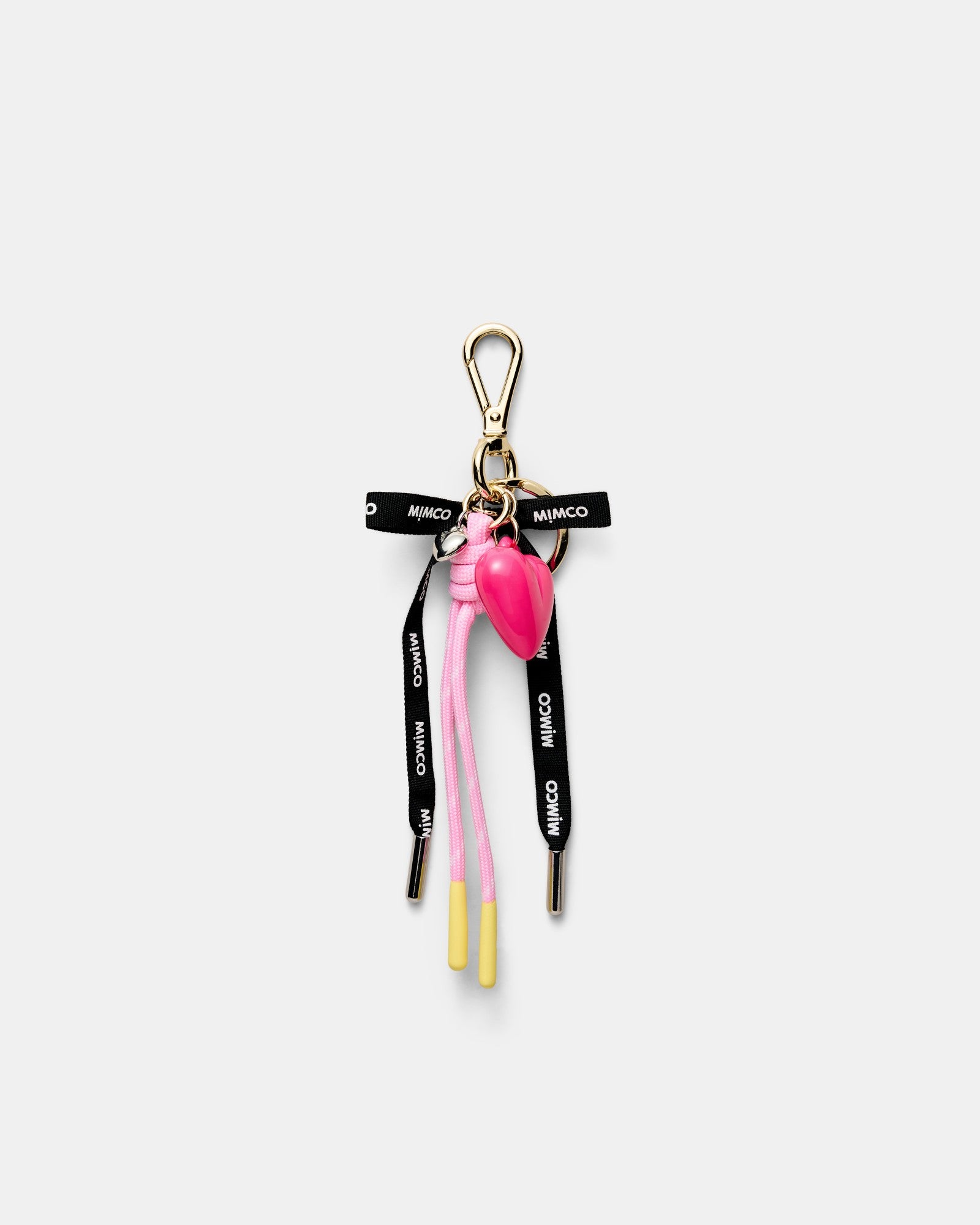 Bungee Ribbon Bag Charm Gift Box - Pink Sorbet