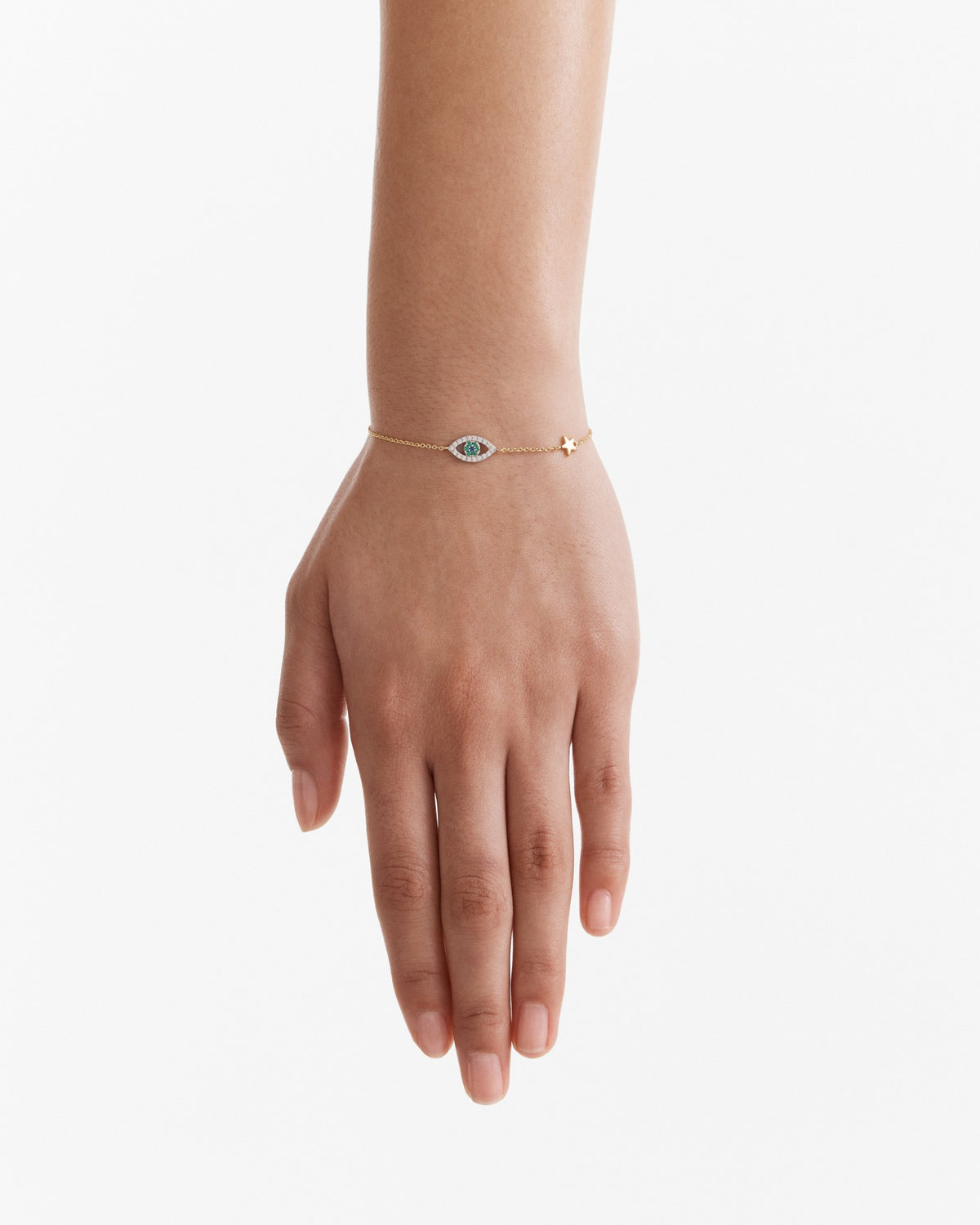 Evil Eye Bracelet - Gold