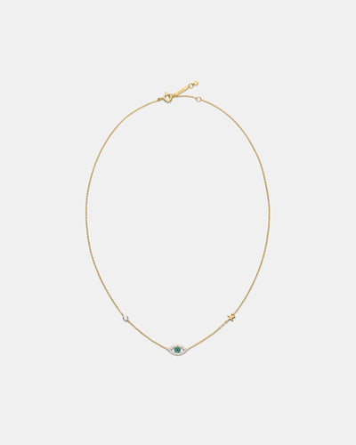 Evil Eye Necklace - Gold