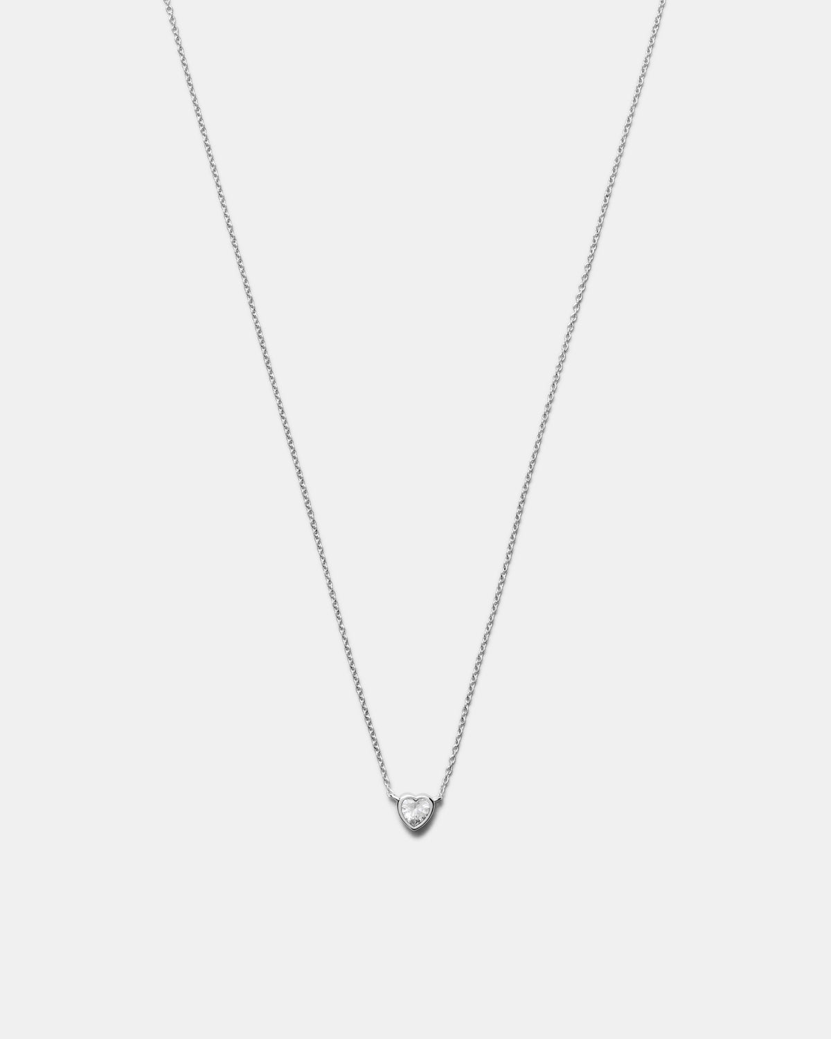 Forever Love Necklace - Silver