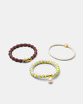 Undersea Hair Tie Set - Choc Berry