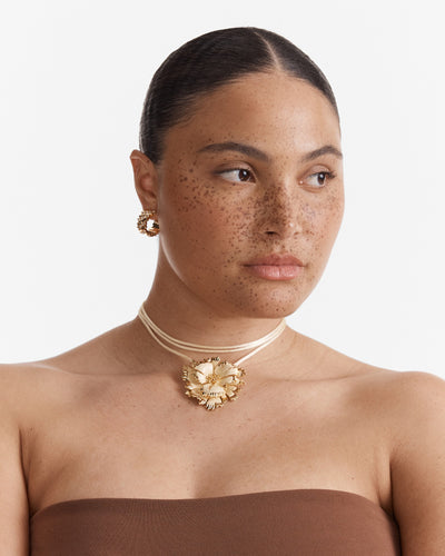 Eternal Beauty Necklace - Buttermilk