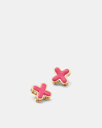 Dreamy Stud Earrings - Flamingo