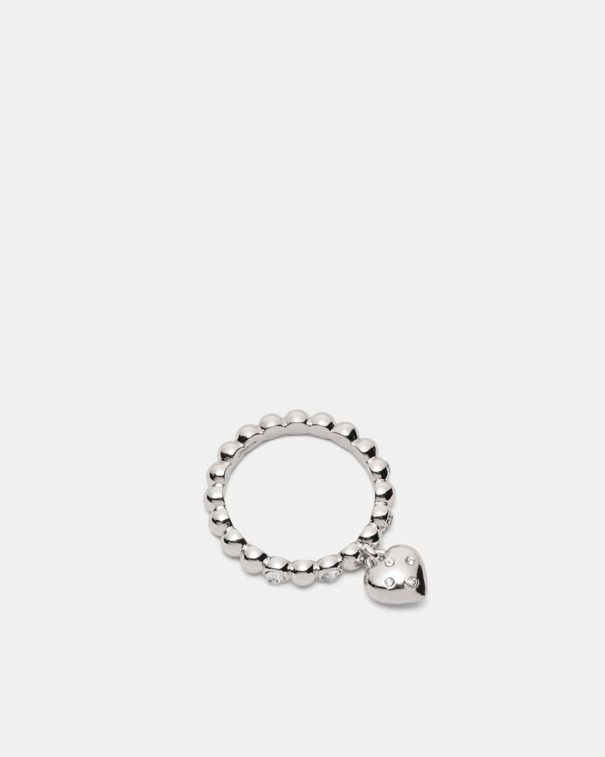 Lovely Charm Ring - Silver