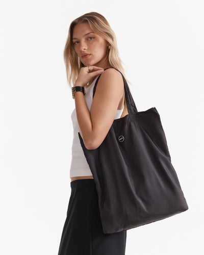 Love Tote Bag Charm - Black