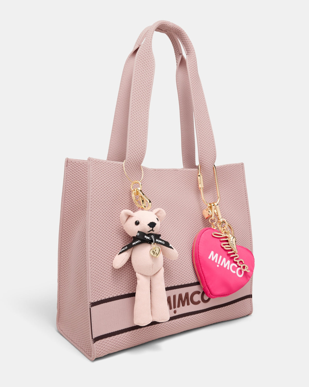 Love Tote Bag Charm - Flamingo