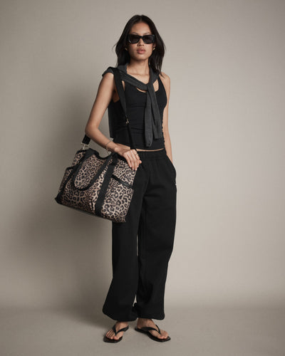 Dove Tote Bag - Leopard