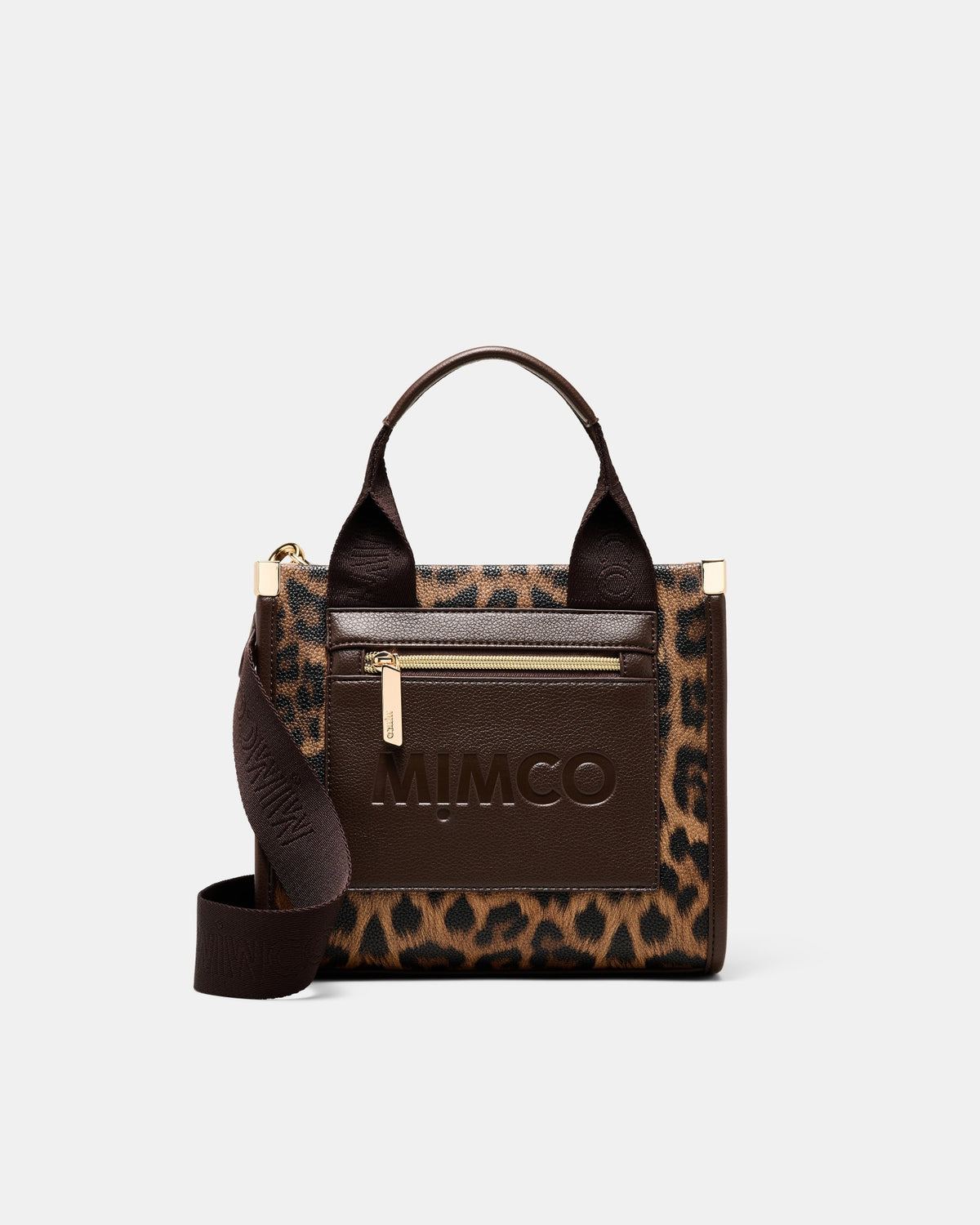 Patch Mini Tote Bag - Leopard