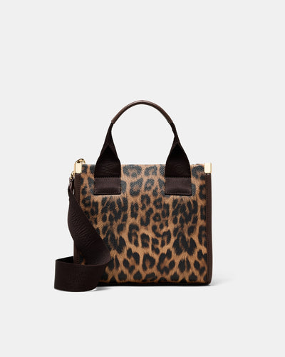 Patch Mini Tote Bag - Leopard