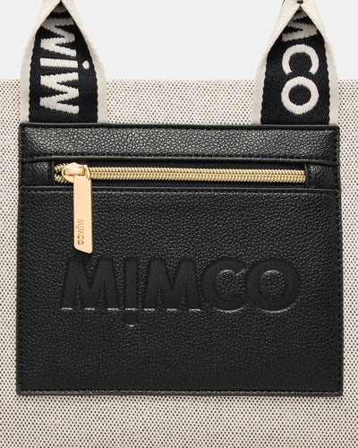 Patch Mini Tote Bag - Black Natural