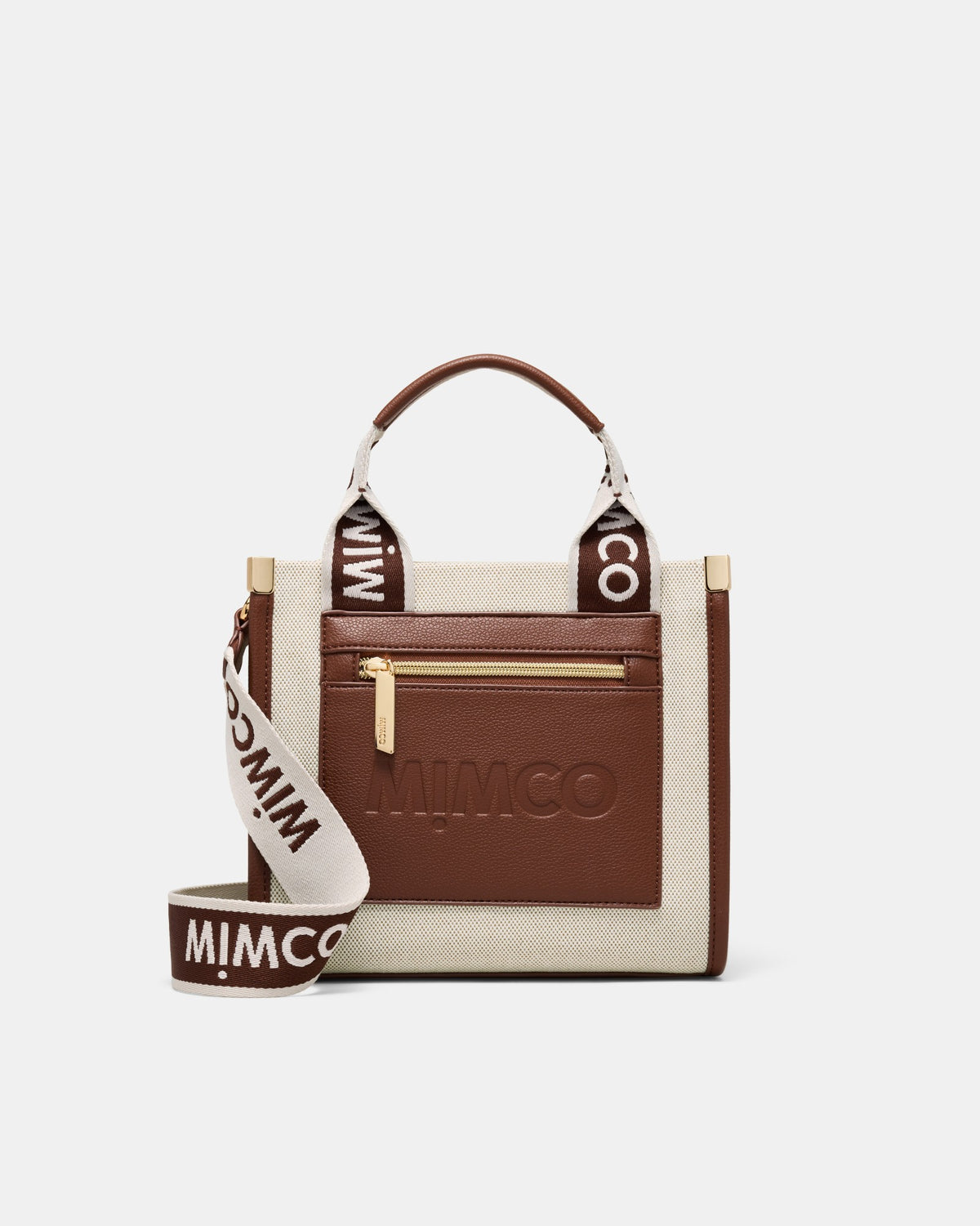 Patch Mini Tote Bag - Walnut