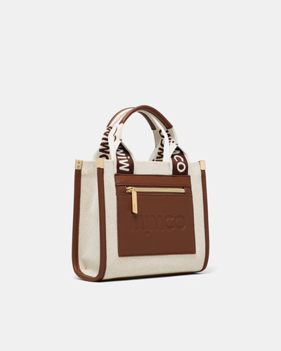 Patch Mini Tote Bag - Walnut