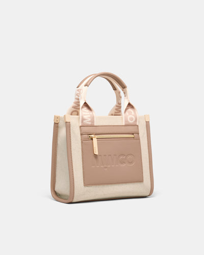 Patch Mini Tote Bag - Natural